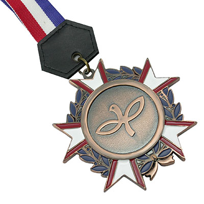 Military Medal/Medallion in Antiqued Finishing(003)