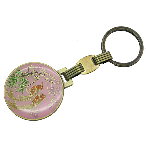 Custom Metal Promotional Keychains with Prints(009)