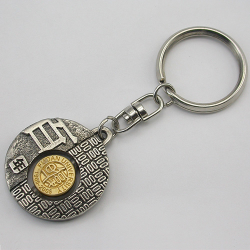 Custom Promotional Keychain with Spinner (012)