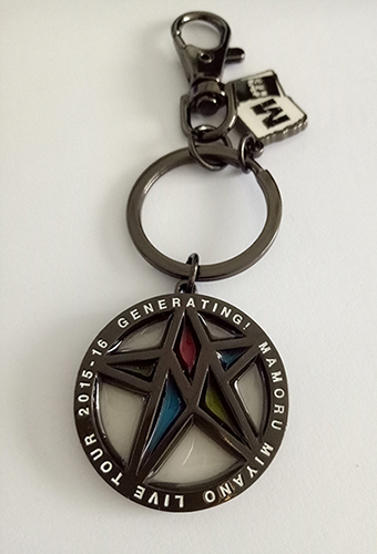 Custom Keychain in Transparent Enamel(026)