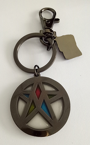 Custom Keychain in Transparent Enamel(026)