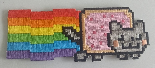 Custom made embroidery patch(017)