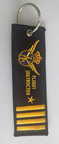 Custom made embroidery keychain(005)