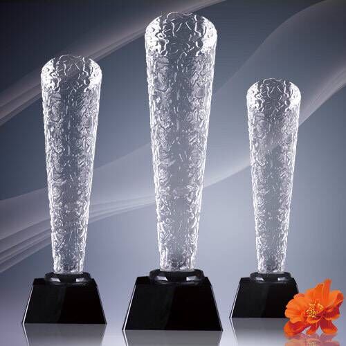 Crystal trophy(stock or custom)(005)