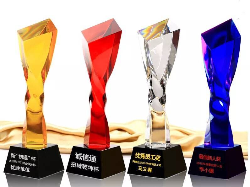 Different colors trophy(stock or custom)(008)
