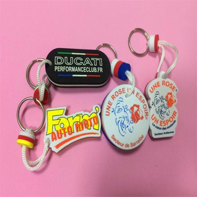 Custom EVA floating keyrings(001)