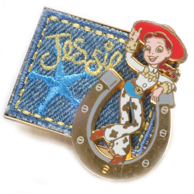 Zinc alloy Pin with cut out area(006)