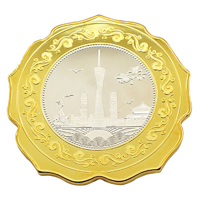 Gold and Nickel Finishing Challenge Coins(023)